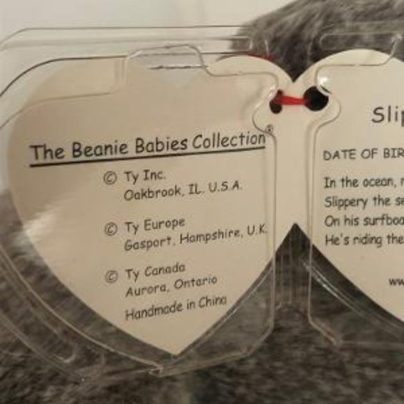 TY BEANIE BABY SLIPPERY - Picture 7 of 7